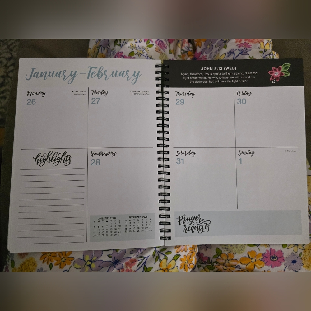 Prayer Journal For Women 2026 Planner - Picture 12 of 16